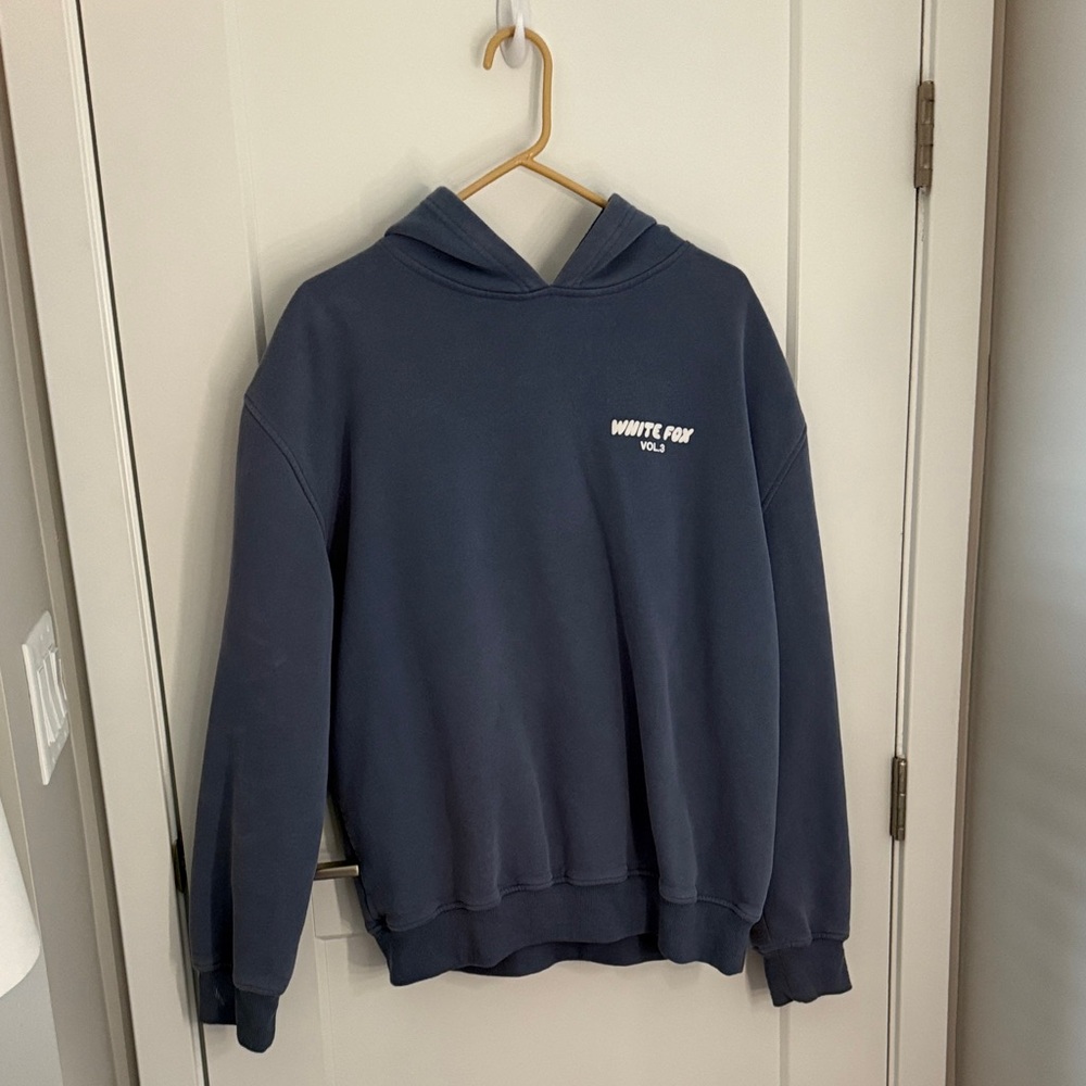 White Fox Boutique Navy Hoodie